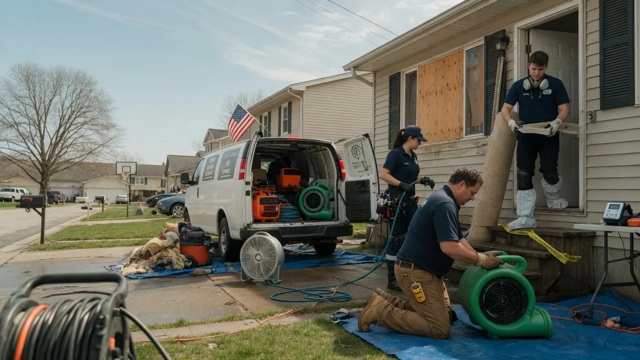 Water Damage Restoration in Gold Hill, NC near me
